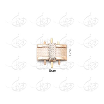 گل پایه دار پاپیون نگین دار