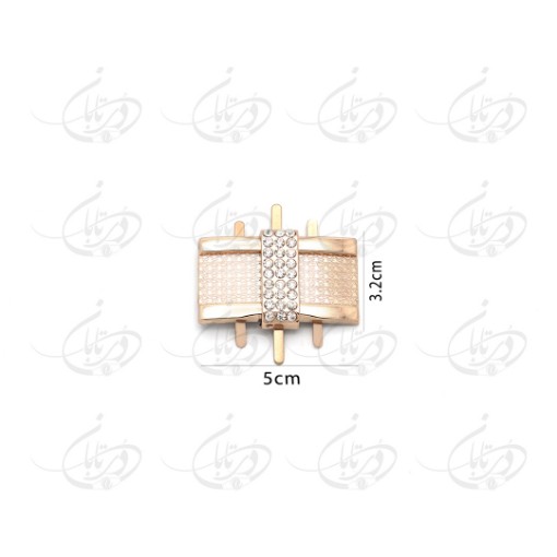 گل پایه دار پاپیون نگین دار