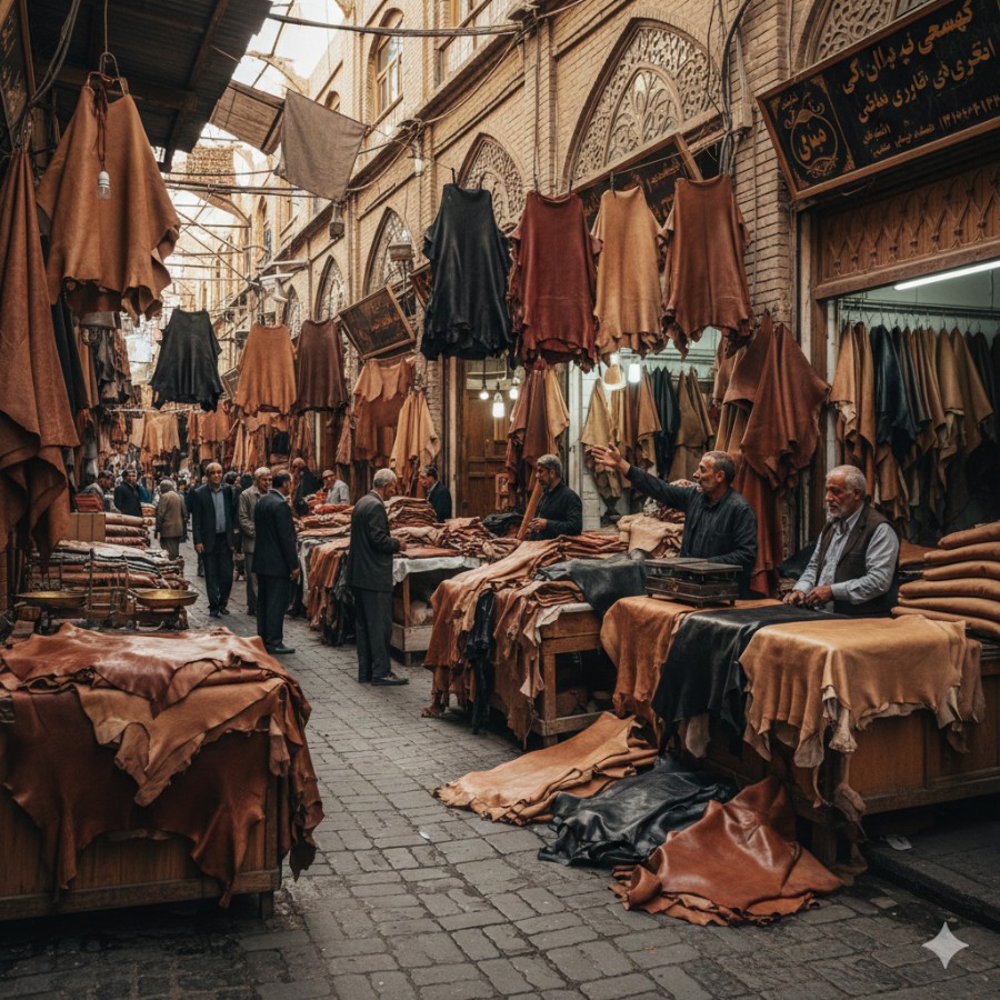 بازار چرم ۱۵ خرداد تهران + راهنمای خرید